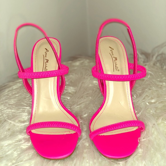 anne michelle shoes pink